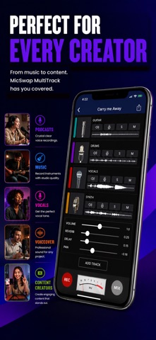MicSwap MultiTrack: Mix Studio Screenshot 4 of 6