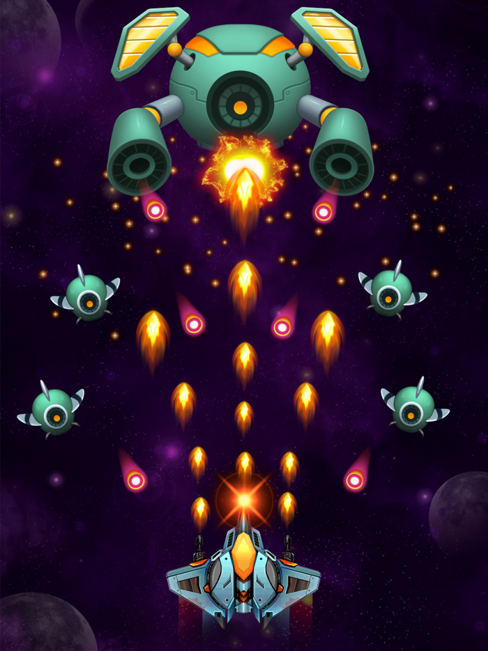 Chicken Attack Galaxy Shooter