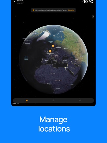 Forecasts - minimalist weather ipad screenshot 4