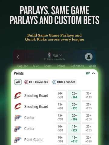 Caesars Sportsbook & Casino iPad screenshot