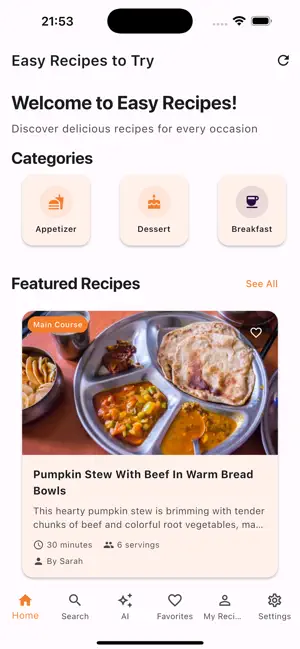 Easy Recipes To Try screenshot 3
