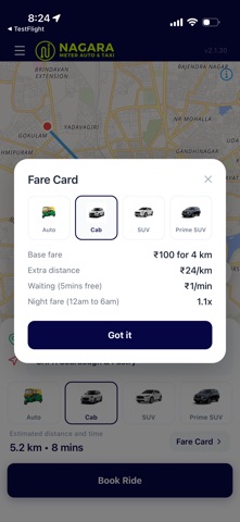 Nagara Meter Auto & Taxi Screenshot 3 of 4