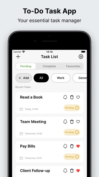 Todo Task Flow Management App