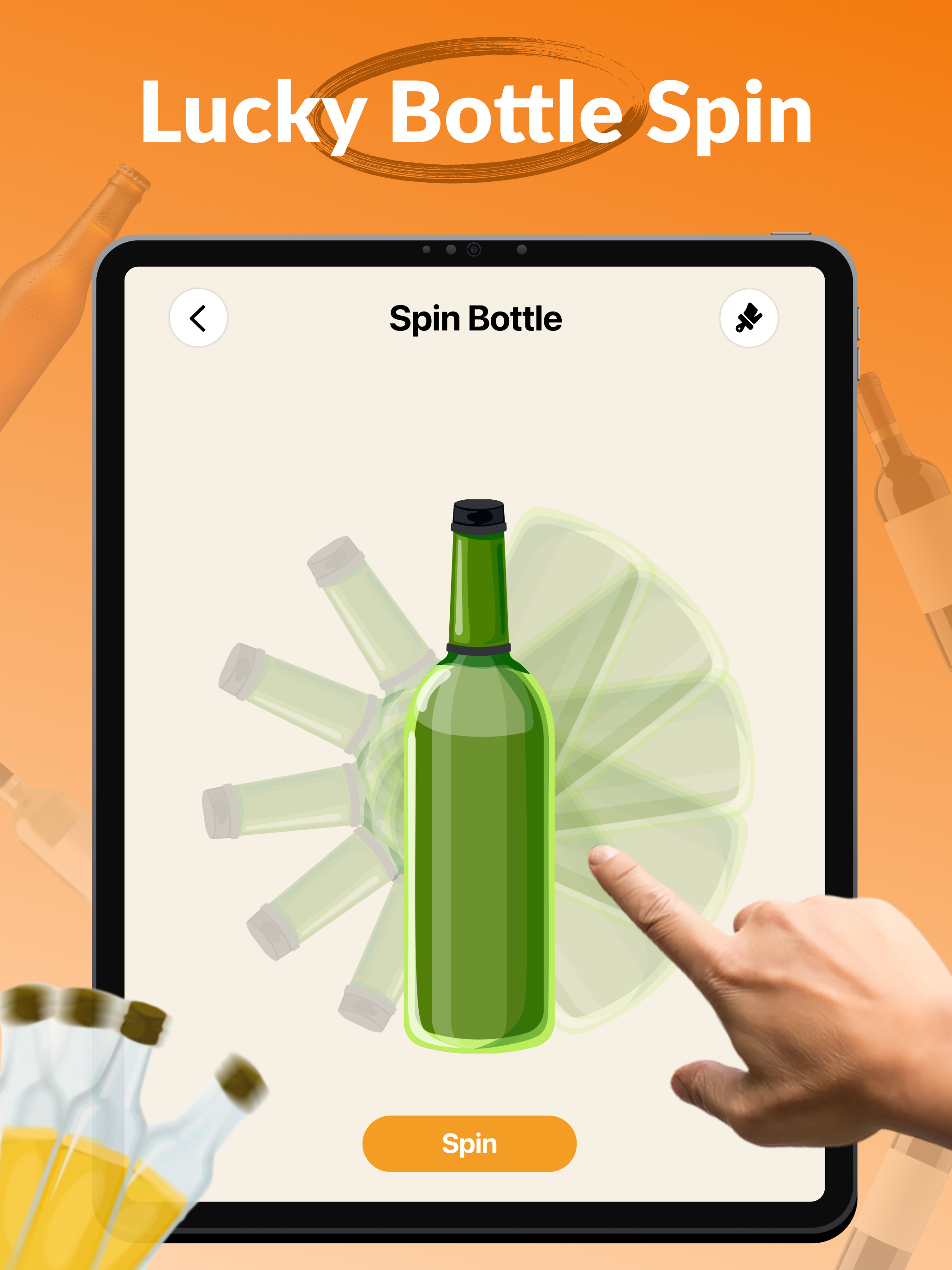 Lucky Tap: Touch, Spin, Decide