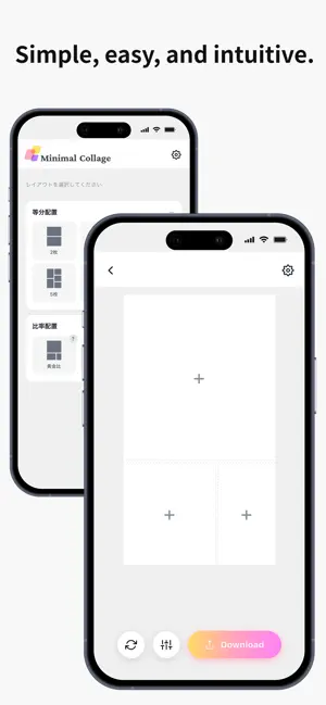 Minimal Collage - Easy Layouts screenshot 2