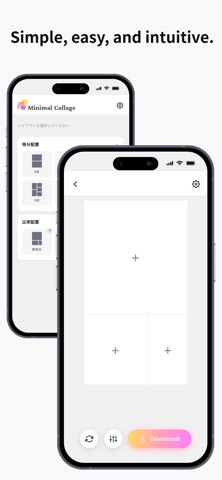 Minimal Collage - Easy Layouts Screenshot 2 of 4