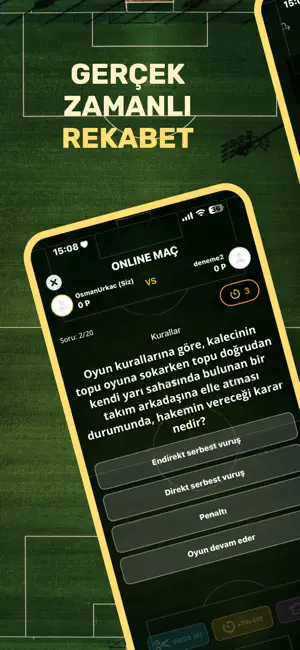 TopaTut - Futbol Quiz screenshot 1