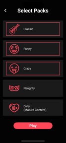 Party Games, Just Dares screenshot
