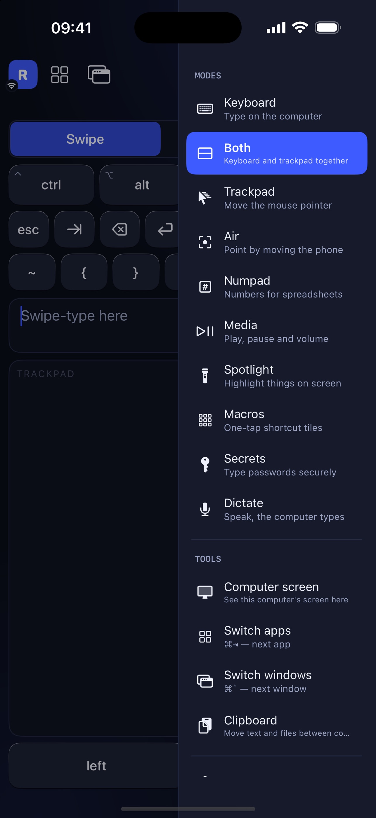 Screenshot 2 of Remotype: Remote for Mac & PC