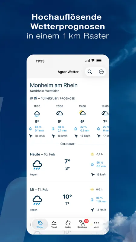 Agrar Wetter screenshot 1 of 10