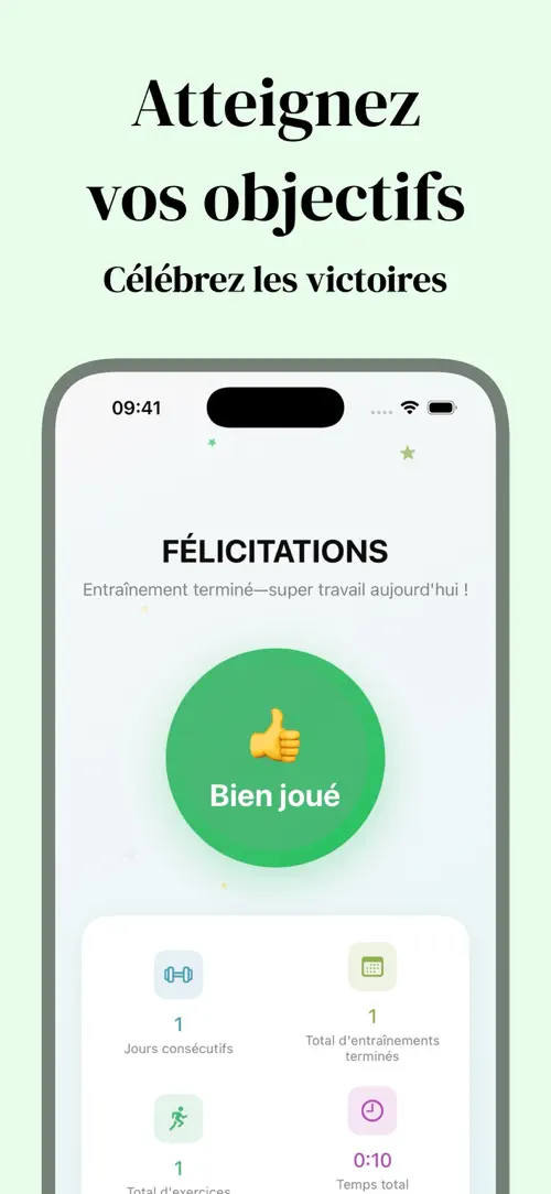 HIIT Timer Pro sur iPhone : capture d’écran 4 sur 5