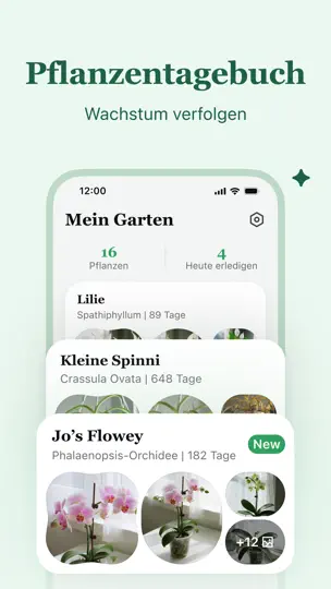 Screenshot von PlantAID: Erkennen & Pflegen auf dem iPhone 6