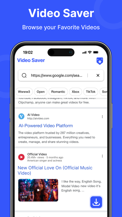 Video Browse Screenshot