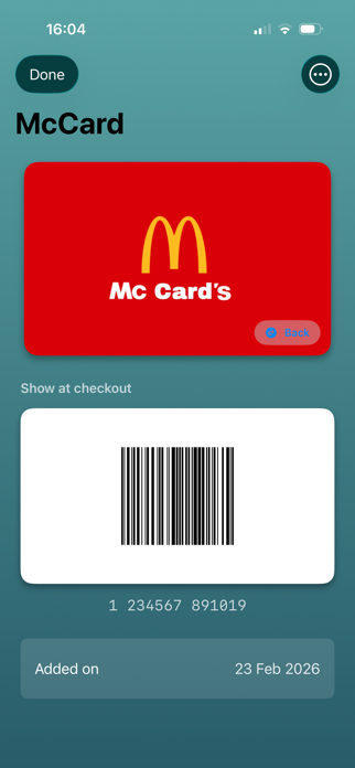 Fidelio: Wallet Pro Screenshot 2 of 4