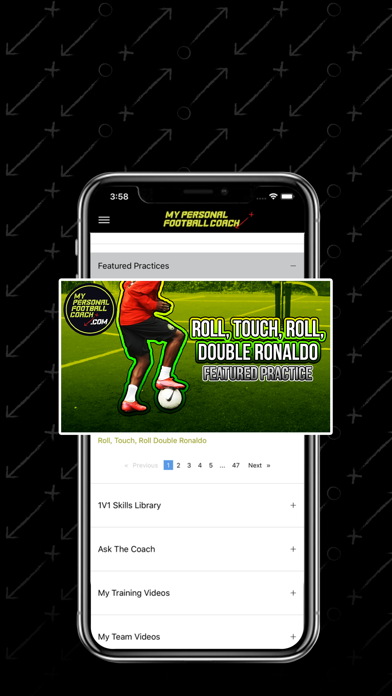 MyPersonalFootballCoach Screenshot