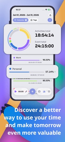 Clock Me: Calendar & Tracking Screenshot 5 of 6