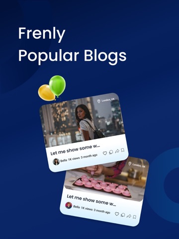 Frenly Social iPad screenshot