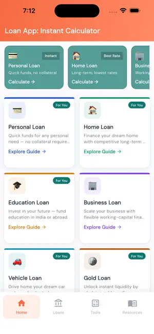 Loan App: Instant Calculator screenshot 1