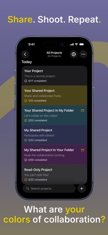 Cueboard - Creator Shot Lists Screenshot 6 of 6