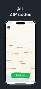 ZIP Code by map screenshot #2 for iPhone