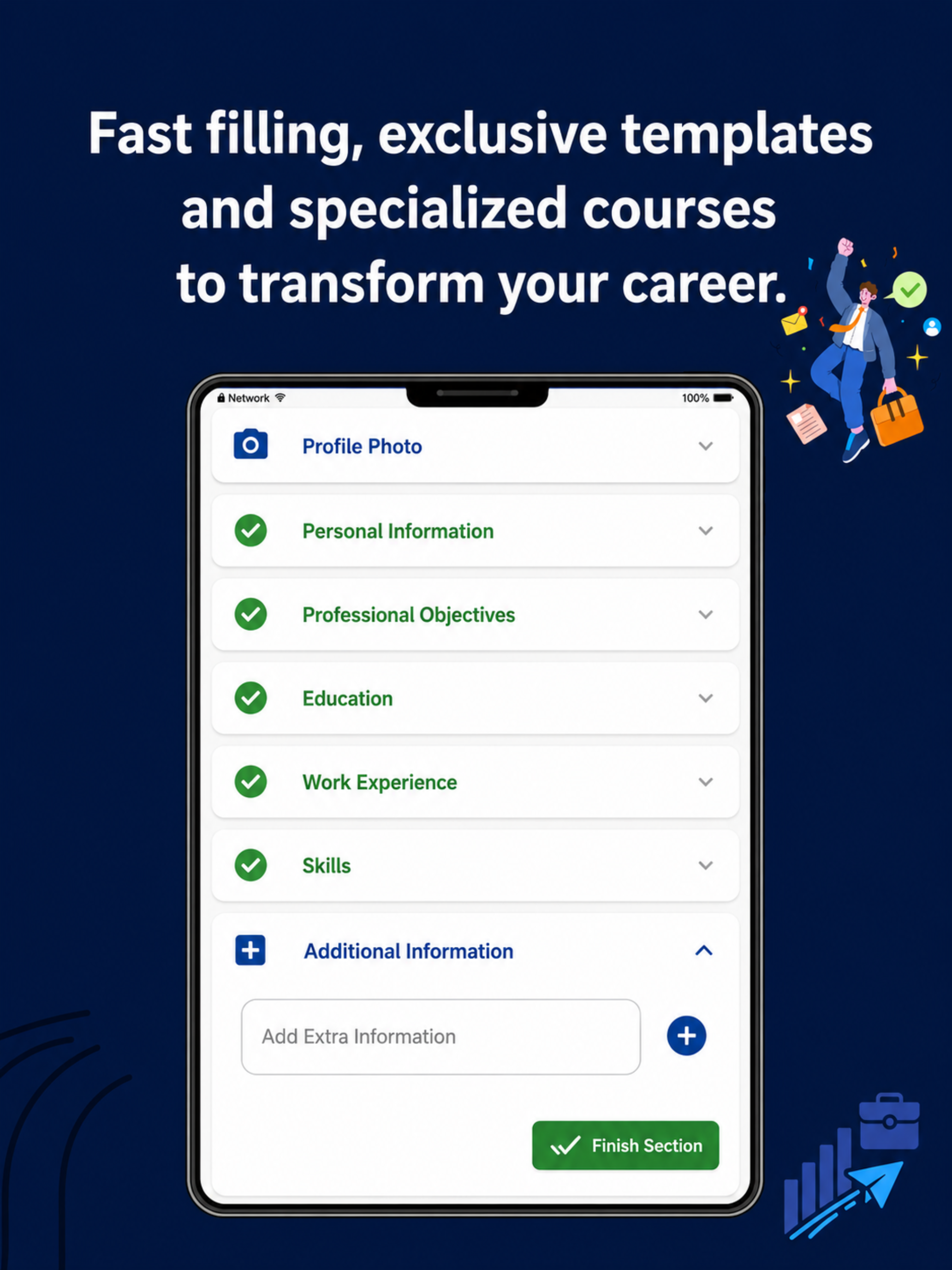 Easy & Fast Resume CV