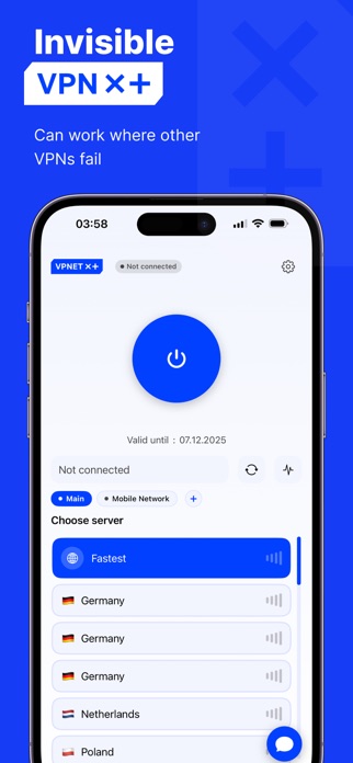 VPNET: Fast & Secure VPN Proxy Screenshot 1 of 4