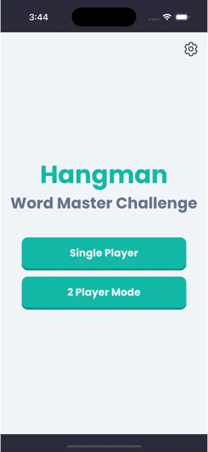 Hangman Word Master Challenge screenshot 1