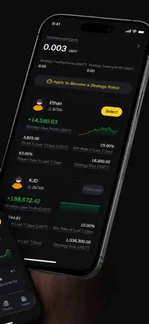 x.me: Trade BTC, ETH & Crypto screenshot 2
