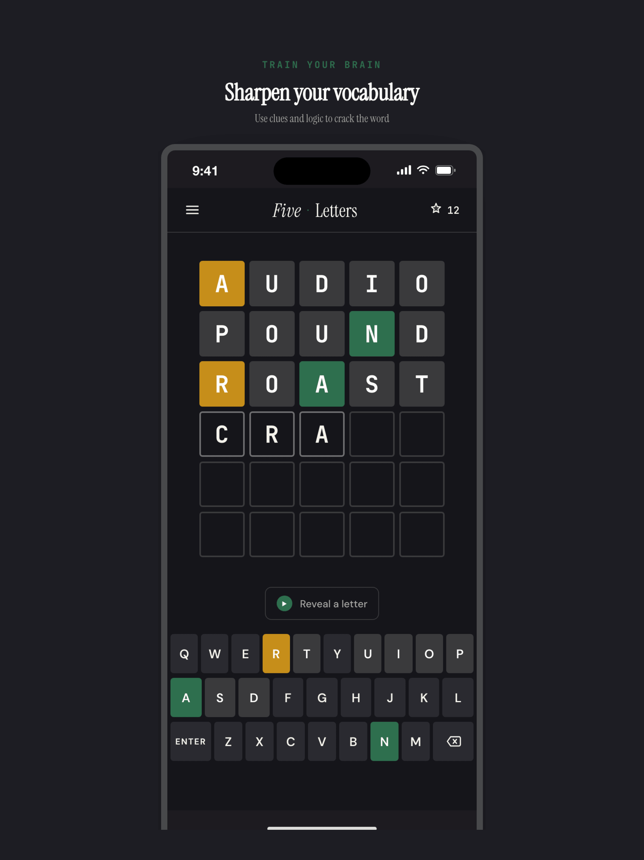 Five Letters: Word Puzzle screenshot 12