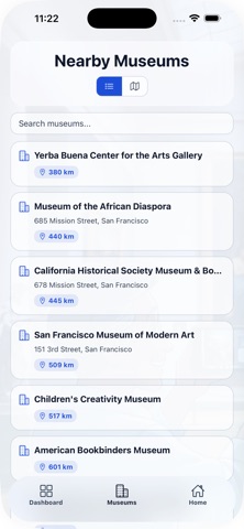 Musaium iPhone screenshot