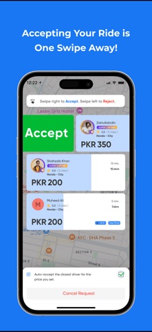 iRide: Drive and Ride App screenshot