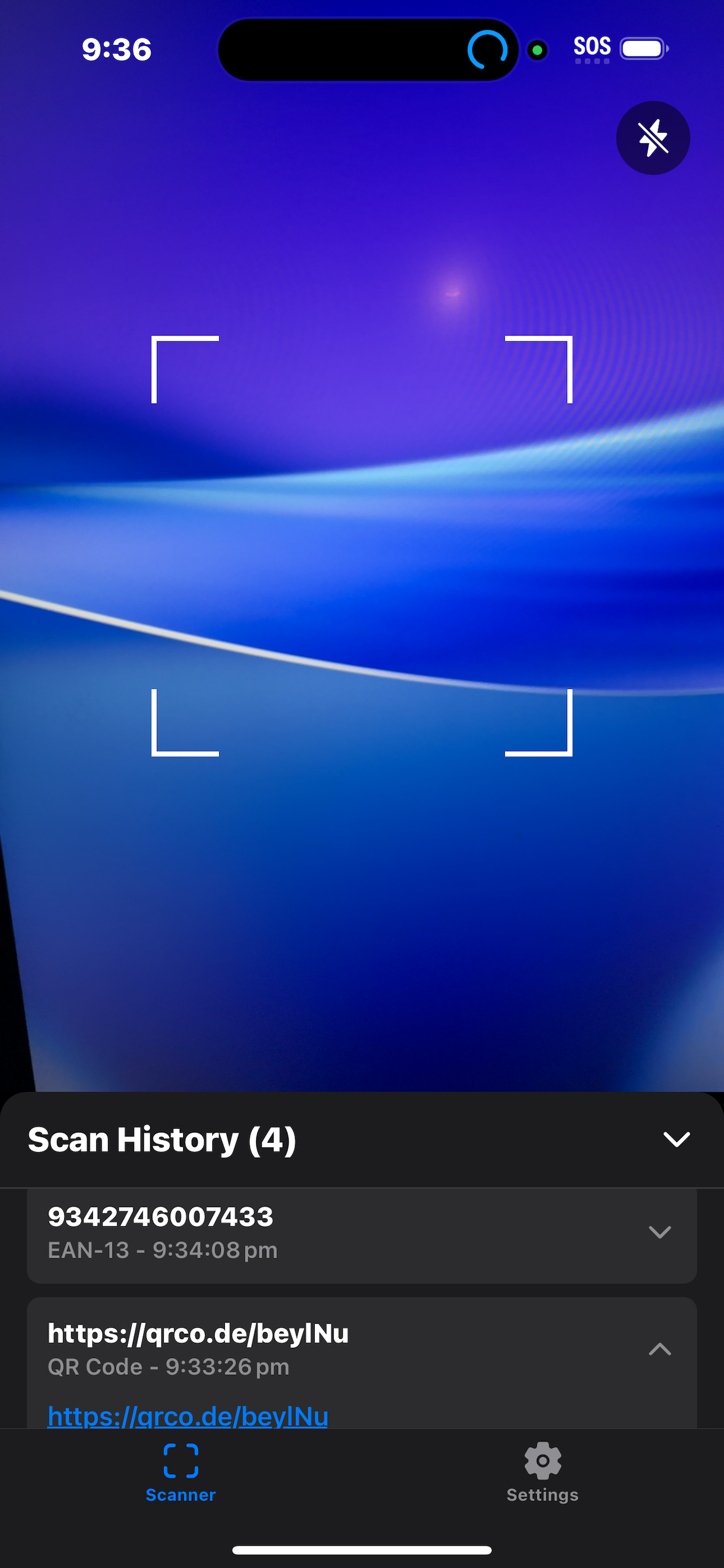 CodeSnap - Barcode Scanner