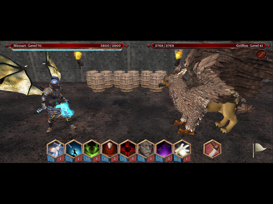 #4. Fallen Sky RPG (iOS) 게시자: BEHIND MOUNT KAF