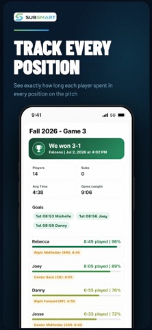 SubSMART: Game Day Assistant screenshot