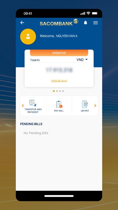 Screenshot 2 of SACOMBANK mBanking App