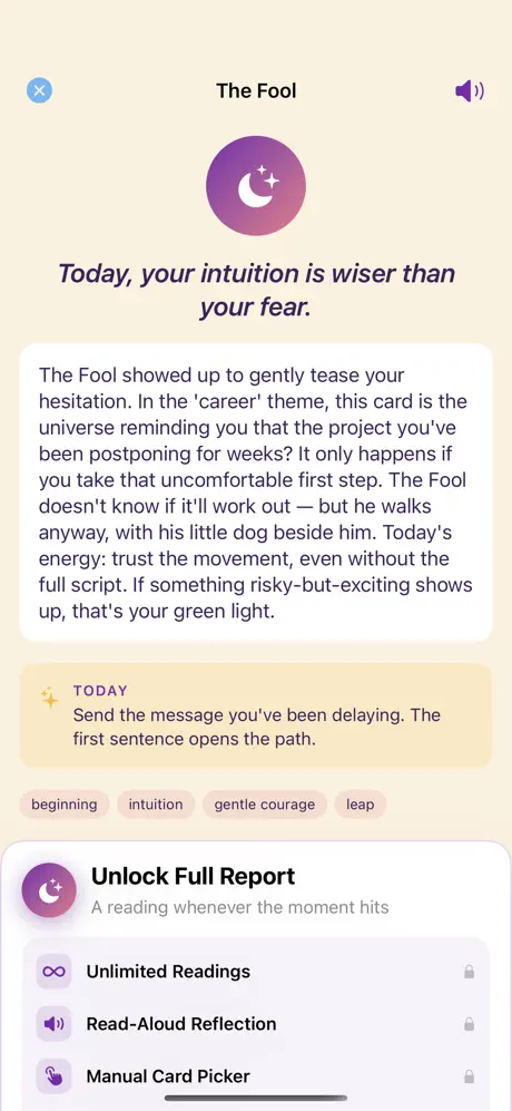 TarotLens Card Journal screenshot 2