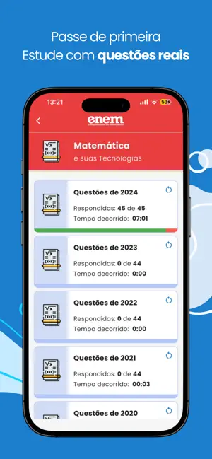 Simulados do Enem 2026 screenshot 2