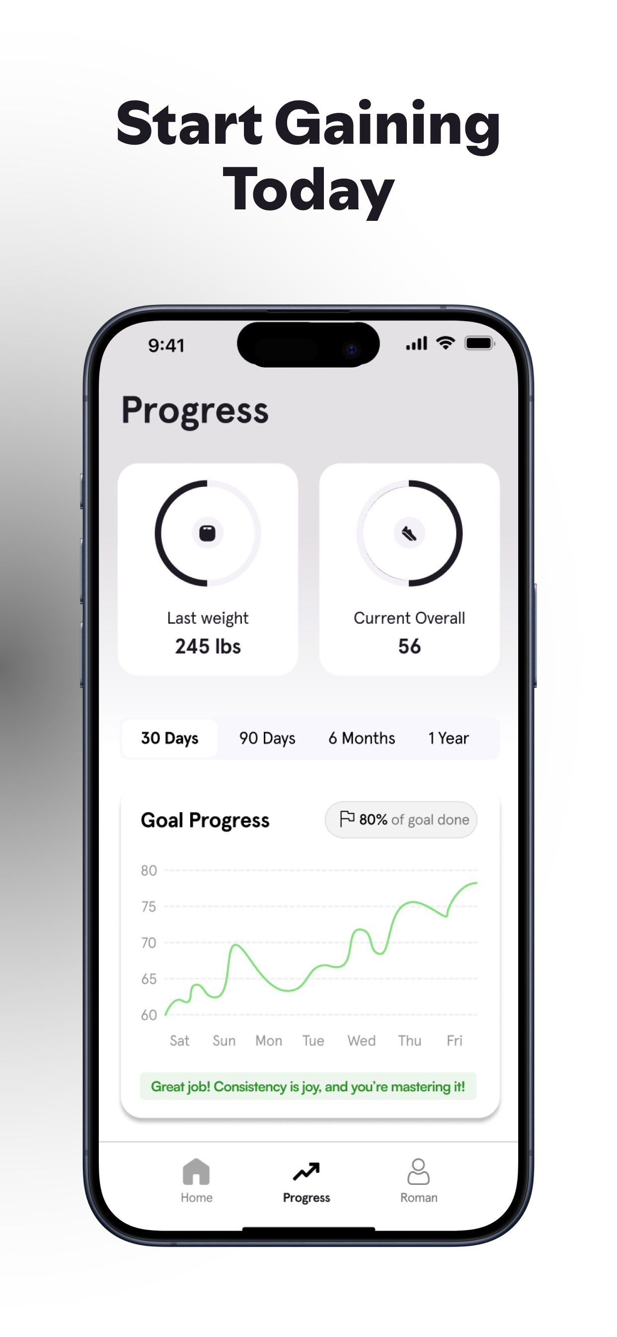 Screenshot 6 of FitWay: Gain Weight & Bulk