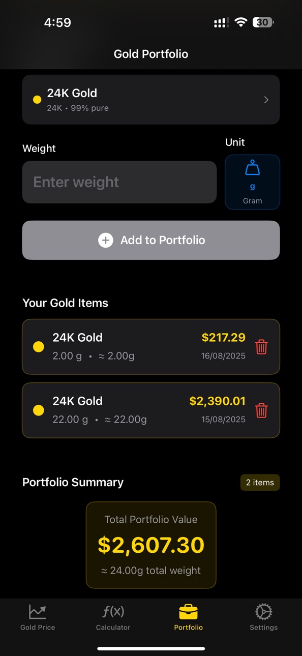 iPhone screenshot