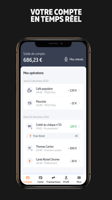 Screenshot #3 pour NiCKEL - Compte pour tous