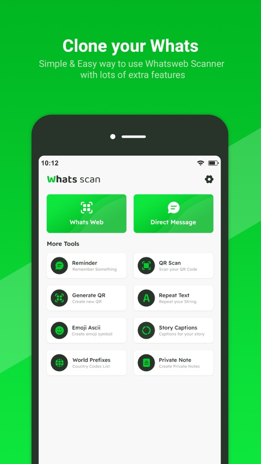 #3. WhatsClone Web - Click to Chat (iOS) Podle: Bhuvan Gupta
