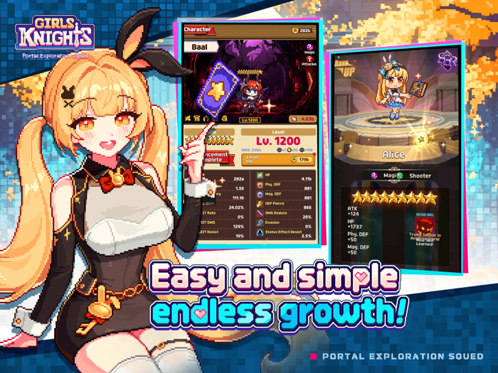 Girls Knights SQUAD RPG