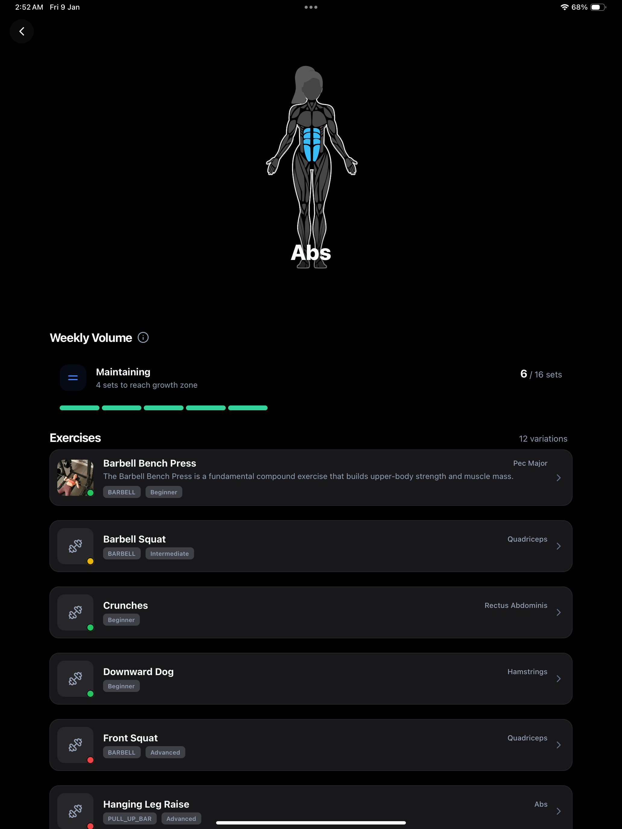 Veins - Workout Tracker & Log