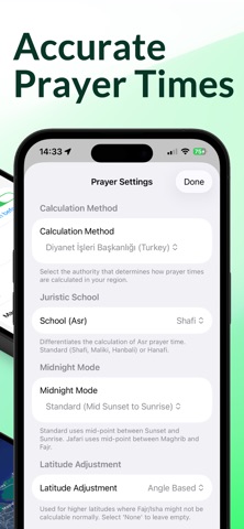 PrayerTimes & Quran & Qibla Screenshot 9 of 10