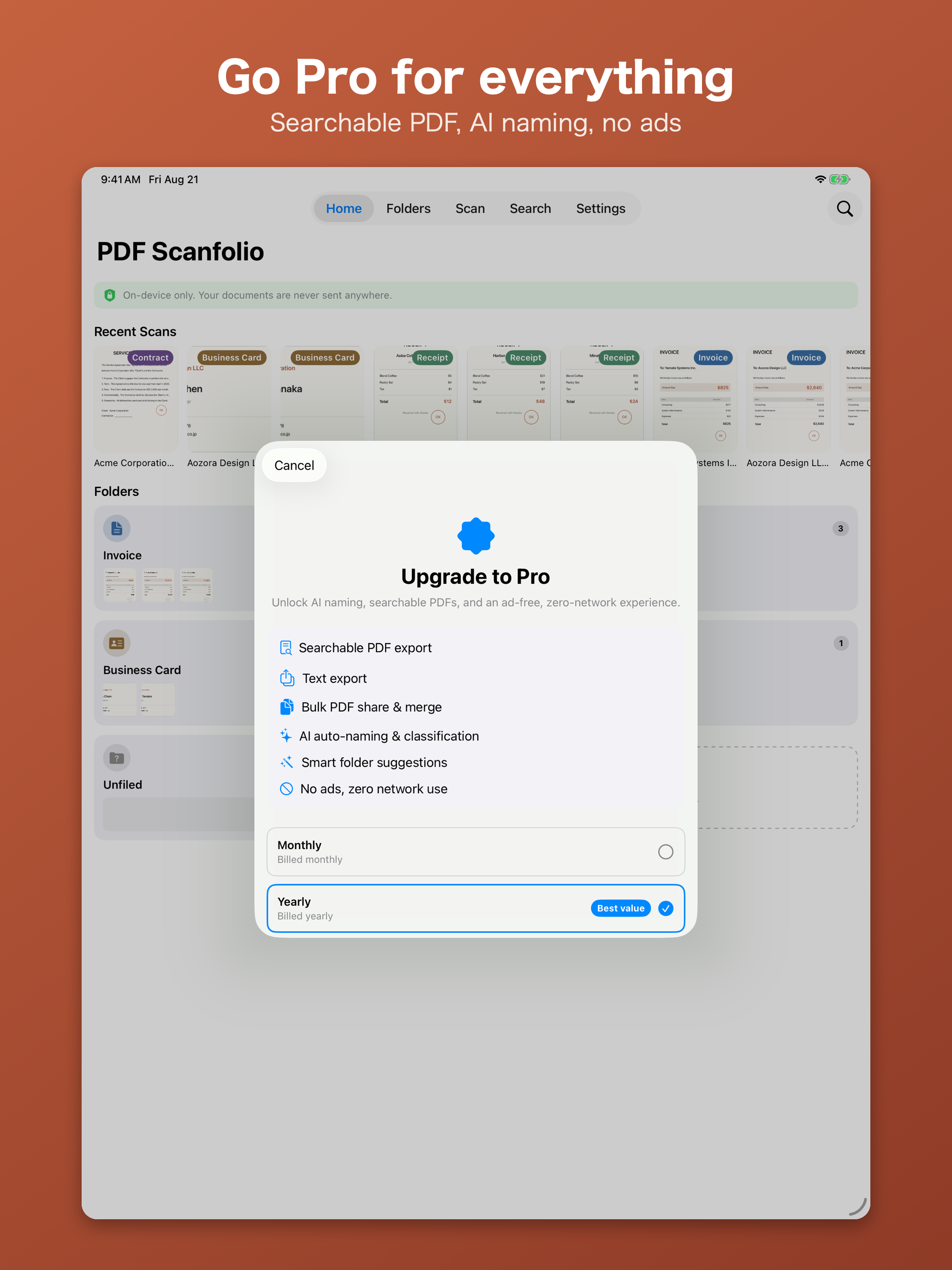 PDF Scanfolio screenshot 7
