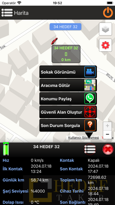 Hedef Arac Takip Screenshot