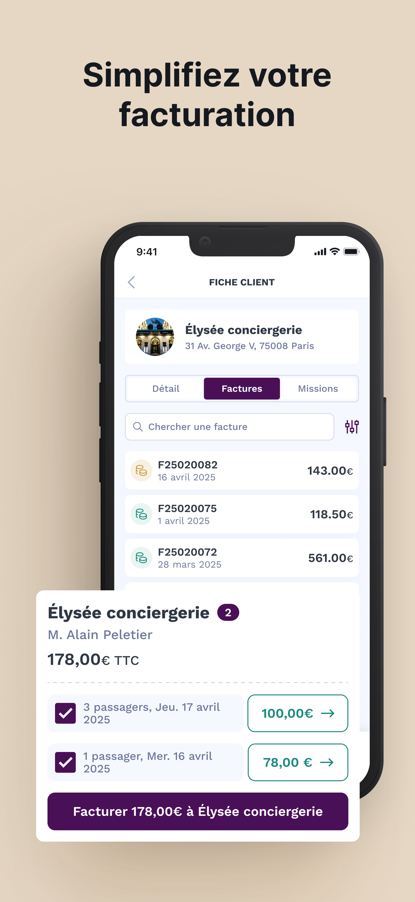 WAY-Partner : Appli chauffeur