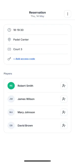 Padelgroup screenshot 3