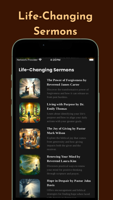 DailyFaith: Verses & Sermons Screenshot