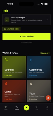 Beast: Gym Workout Tracker Screenshot 2 of 3